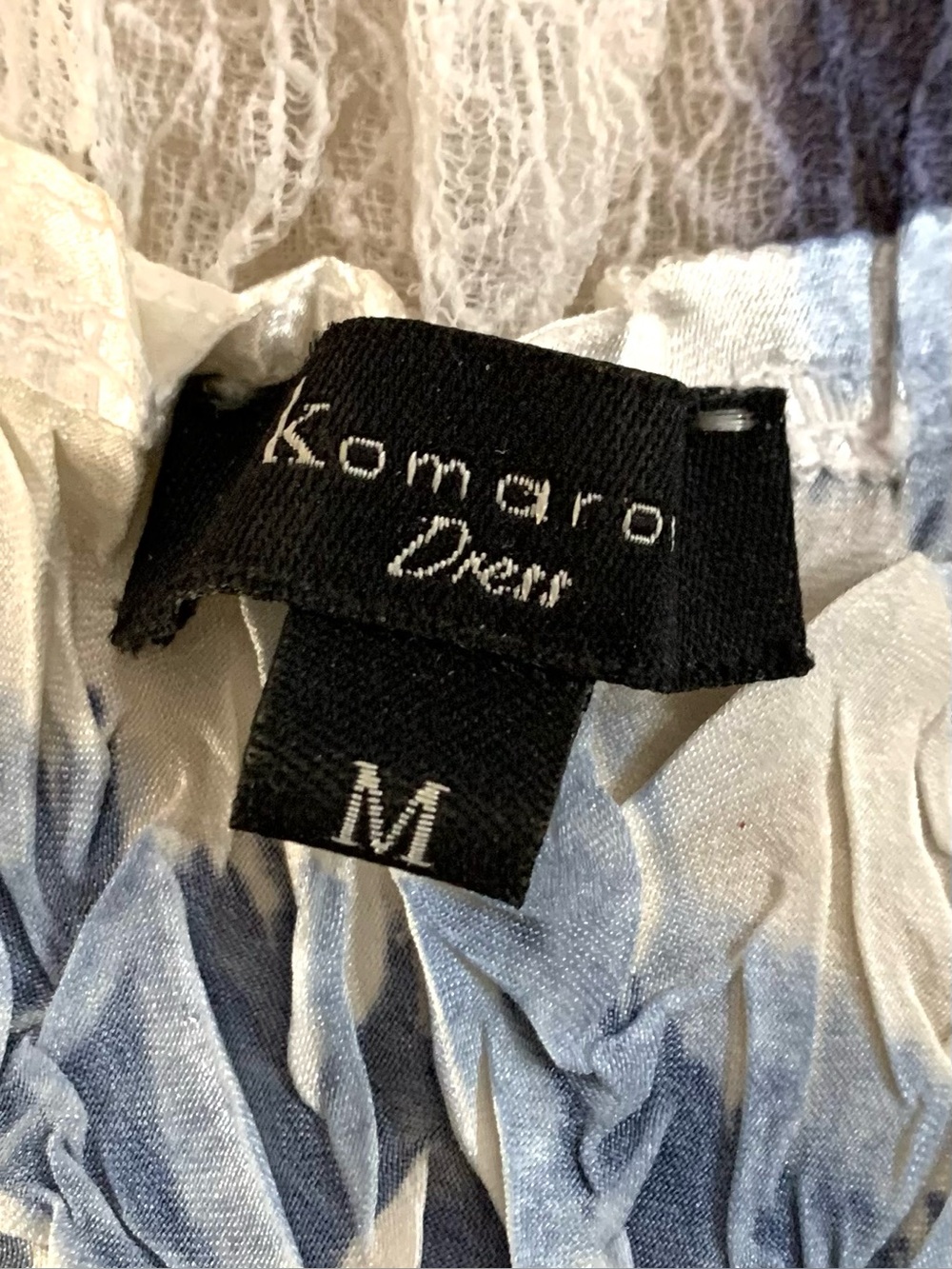 Komarov Maxi Dress 1930s Style Damask
Scroll Crinkle Cocktail Gown Black/Tan- M - Picture 2 of 15